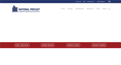 Desktop Screenshot of nationalprecast.com.au